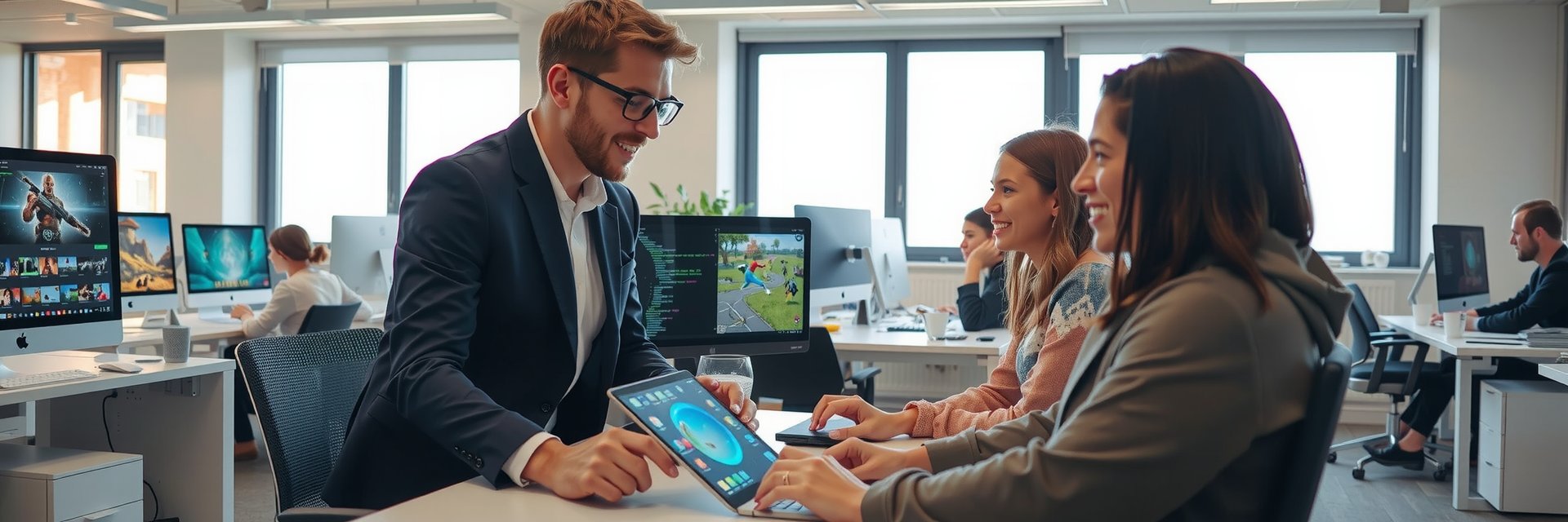 Team working on innovative projects at Playliduri